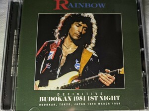 レインボー 1984 東京武道館 Live At Budokan Tokyo,Japan Ritchie Blackmore Joe Lynn Turner Rainbow Deep Purple