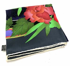 レオナール 花柄 シルク スカーフ LEONARD 18661514