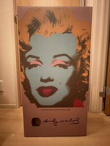 ［新品] MEDICOM TOY メディコムトイ BE@RBRICK ベアブリック 1000% Andy Warhol Marilyn Monroe #2 マリリンモンロー　確実正規品　1円