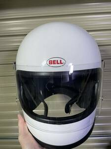 美品 BELL STARⅡ ベル スターⅡ 白/ホワイト Mサイズ フルフェイスヘルメット 復刻版 本物 旧車 族ヘル
