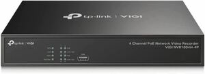 TP-Link VIGI 4チャンネル PoE+監視カメラ 4mmレンズ VIGI C340 4台　新品セット