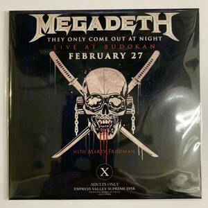 MEGADETH / LIVE AT BUDOKAN 2CD 海外直輸入盤！最新入荷！パーフェクトサウンドボード完全収録！プレスCD2枚組紙ジャケット仕様！限定盤！