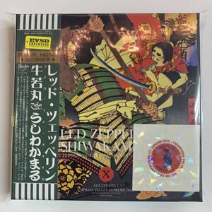 LED ZEPPELIN / USHIWAKAMARU-牛若丸-please please me woodblock Souvenir version 6CD box Empress Valley SUPER RARE!