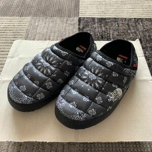 Supreme×THE NORTH FACE Bandana Traction Mule ペイズリー柄 US8 26.0cm