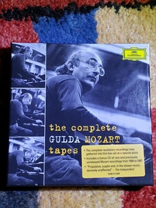 輸入盤◆6枚組CD-BOX◆Friedrich Gulda / The Complete Gulda Mozart Tapes◆MOZART PIANO SANATAS◆フリードリヒ・グルダ
