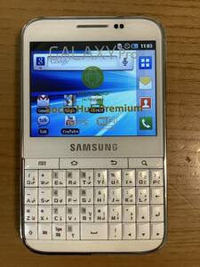 SAMSUNG Galaxy Pro GT-B7510 Android Blackberry QWERTY物理キーボード
