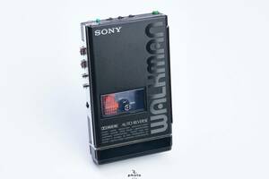 ★新品級・動作〇★ SONY ソニー WALKMAN 稀少モデル ポータブルカセットプレーヤー WM-103 BLACK 整備品