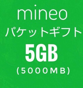 mineoパケットギフト5GB