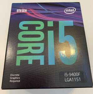 【中古美品】intel Core i5 9400F BOX LGA1151【動作確認済】