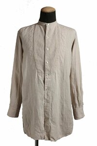 sus-sous / 22SS ドレスシャツ / L100 / size 7 (NATURAL) シュスー