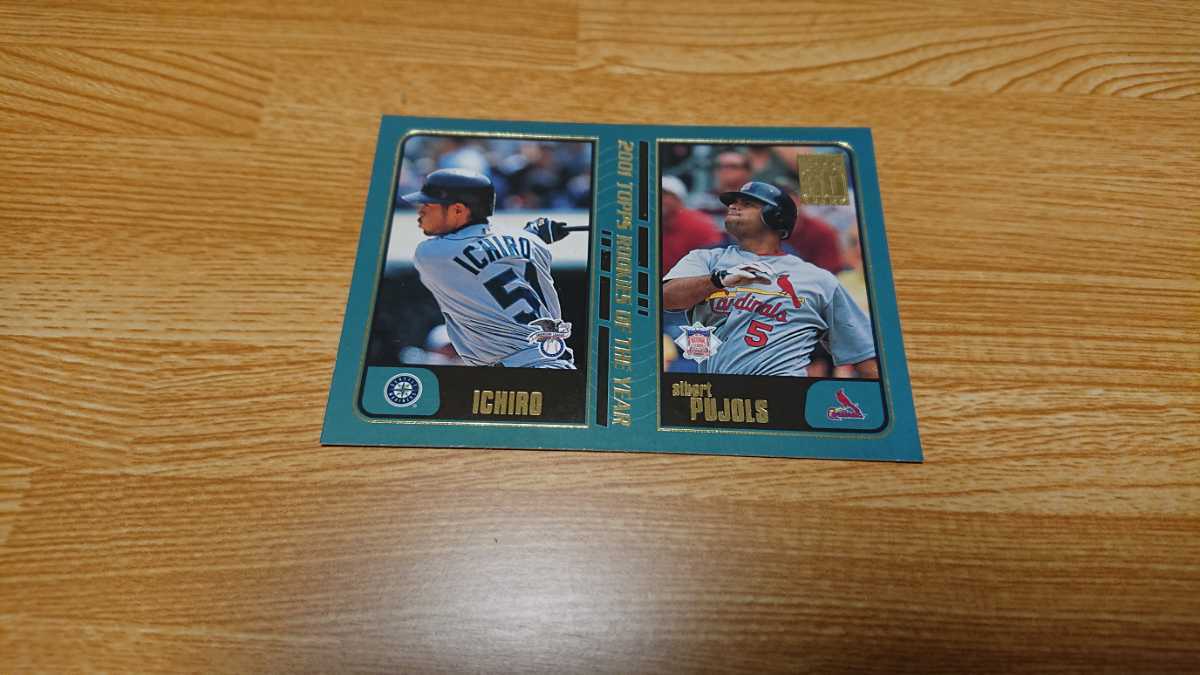 2001年ルーキーカード‼️】イチロー&プホルス/TOPPS CHROME-