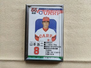 タカラ　プロ野球カードゲーム　昭和５５年度　広島東洋カープ　当時物（山本浩二選手など有り）