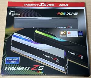 DDR5メモリ G.Skill F5-6000J3636F16GX2-TZ5RK 中古品