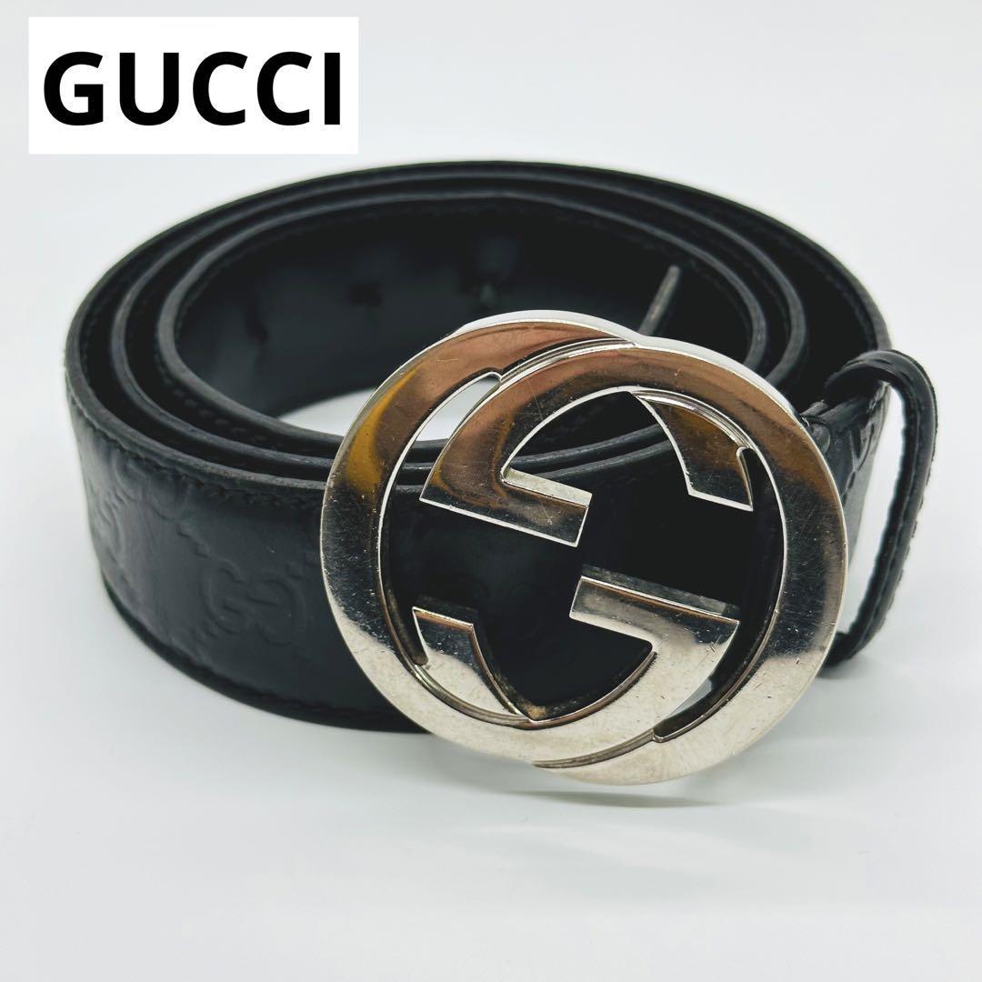 33割引 新品☆グッチ【GUCCI】メンズ☆ベルト☆76.5～86.5cm☆474313