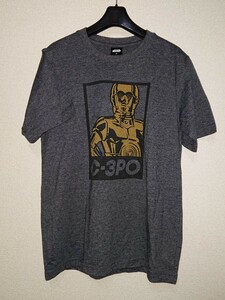 Tシャツ アメリカ スターウォーズ C-3PO 古着