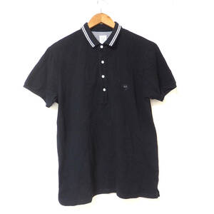 【送料無料】グラニフポロシャツ/黒　Mサイズ　刺繍デザイン　ちいさな生き物　Design Tshirts Store graniph