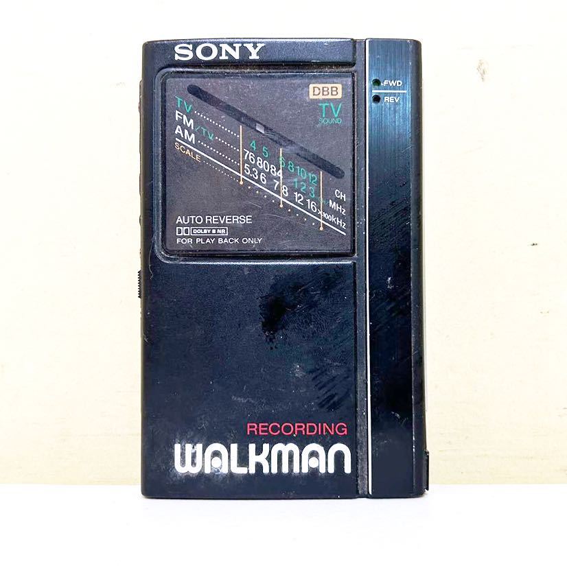 SONY ラジオカセットレコーダー WM-F404 説明書付き ウォークマン 