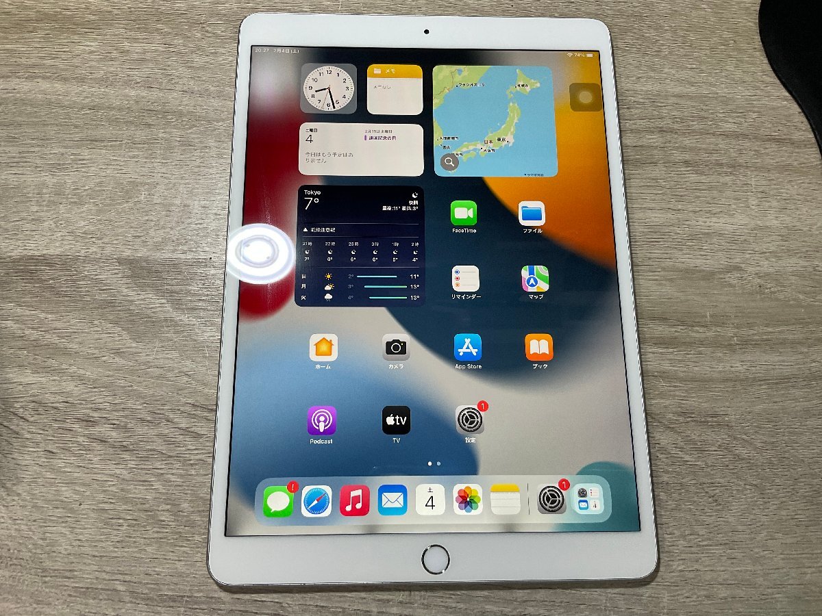 台中青蘋果競標】Apple iPad Air 3 太空灰256G Wi-Fi 美版瑕疵機料件機