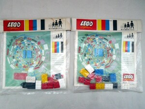 稀少　昭和レトロ　１９６０年代　当時物　LEGO レゴ　◆ 販促用 サンプル？　２袋 ◆