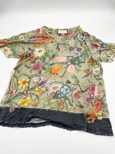 【グッチ】■半袖シャツ■希少■ヴィンテージ加工■M■GUCCI■