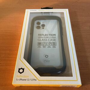 iFace iPhone12/12 Pro スマホケース　ネイビー　　新品