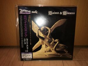 Whitesnake / ホワイトスネイク、Saints & Sinners / セインツ・アンド・シナーズ、紙ジャケ、UICY-93240、2006年リマスター