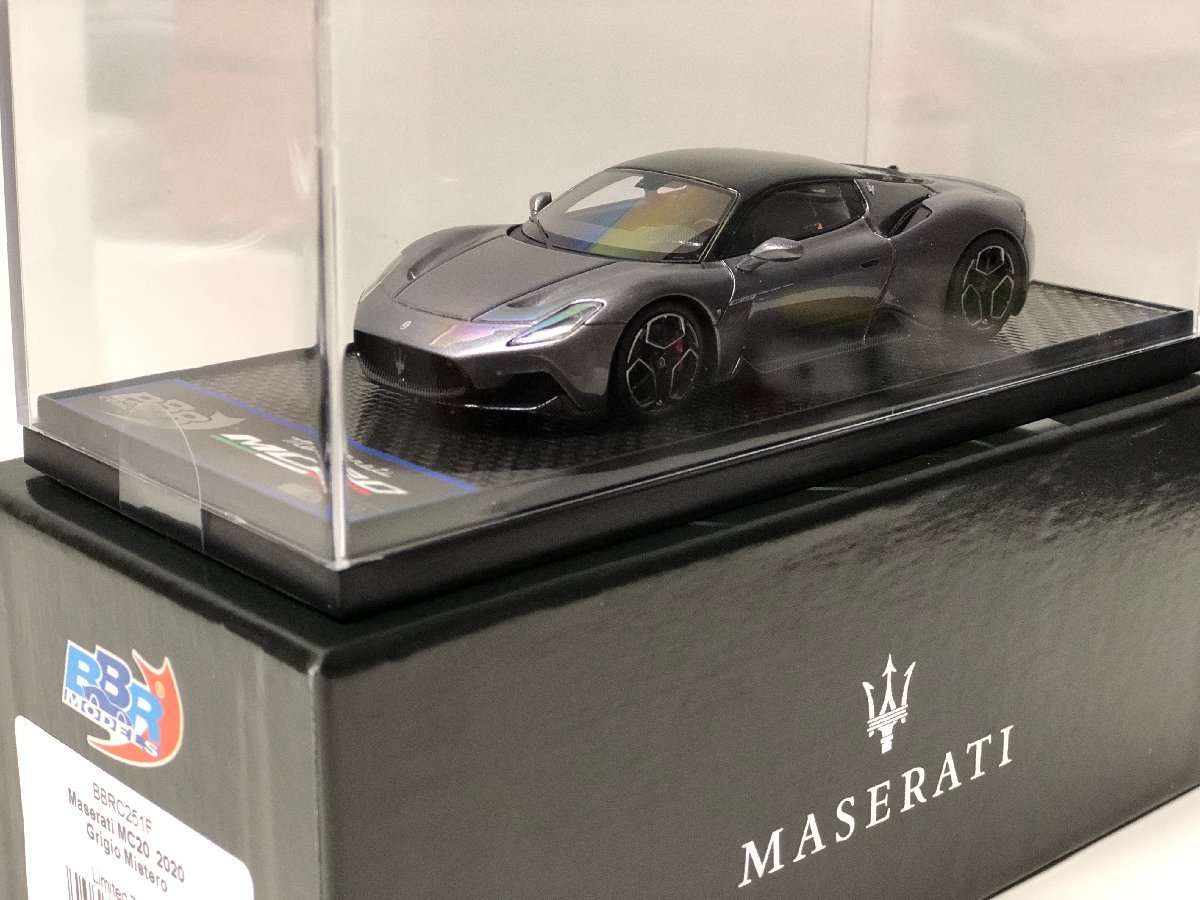 BBR 1/18 Maserati MC20 bold white ルーフ同色 マセラティ P18191A1-21-