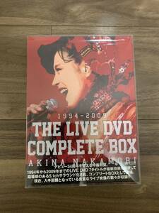 中森明菜 THE LIVE DVD COMPLETE BOX 7枚組
