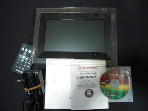 デジタルフォトフレーム TRANSCEND PF710 中古品