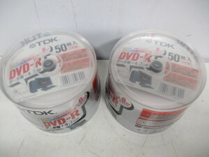 C68/未使用 TDK データ用 DVD-R 4.7GB 100枚セット まとめ売り