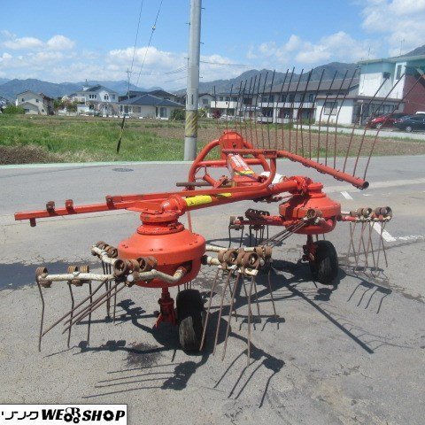 新潟】スター 4連 ジャイロテッダ MGT4500 作業幅 450cm 30～70