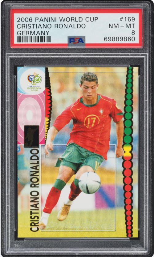 2006 WORLD CUP #169 クリスティアーノ・ロナウド PSA8-