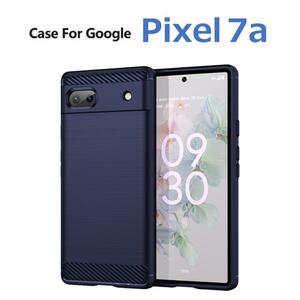 Google Pixel 7a TPUケース ブルー