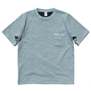 サイズ：L　美品　日本製　ジャックマン Jackman 度詰めポケットTシャツ Dotsume Pocket T-Shirt MEN JM5870　厚手