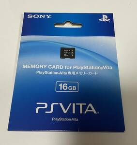 SONY PlayStation Vita プレイステーション ヴィータ　メモリーカード 16GB　動作確認済み　美品