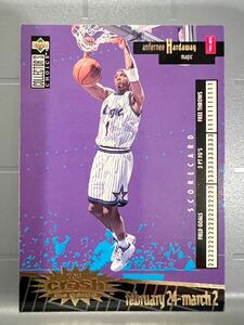 金 Gold You Crash the Game 日本語版インサート 1997 Upper Deck Anfernee Hardaway ペニー・ハーダウェイ Panini NBA All-star Japanese