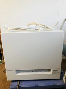 Panasonic パナソニック 食器洗い乾燥機 NP-TSK1-W 2021年製 卓上型 ホワイト 通電OK 現状品 YH307N