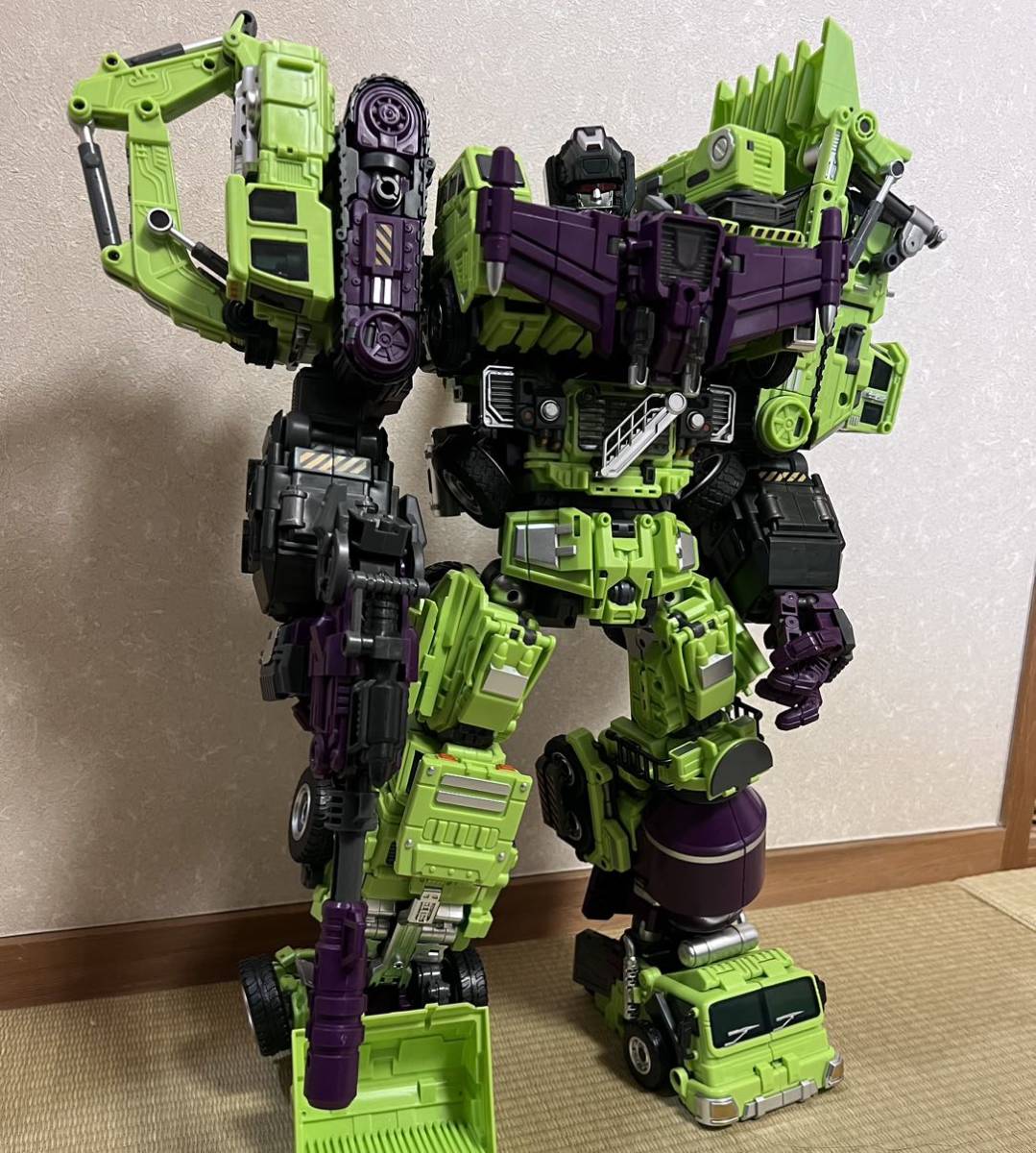 トランスフォーマー ヘッドマスターズ トライザー フィギュア トランスフォーマー ヘッドマスター戦士 カーク・ロドニー