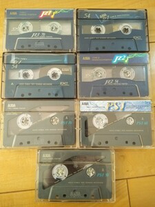 カセットテープ　7本　AXIA