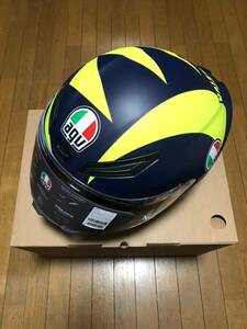 agv フルフェイスヘルメット K1-S soleluna2018 E2206 未使用新品　Mサイズ ヴァレンティーノ ロッシ Valentino Rossi 新タイプ