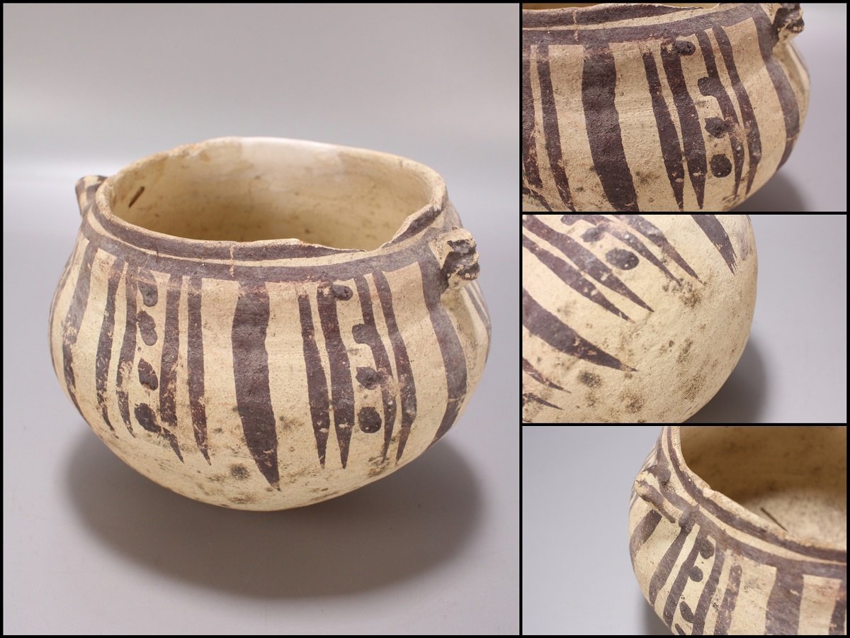 陶器大壺 中国 アンダーソン土器紀元前3000年 - 美術品