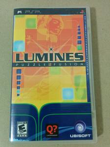 PSPソフト 北米版 LUMINES (国内版本体動作可) ルミナス　