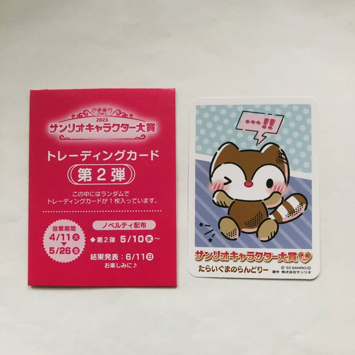たらいぐまのらんどりー｜サンリオ
