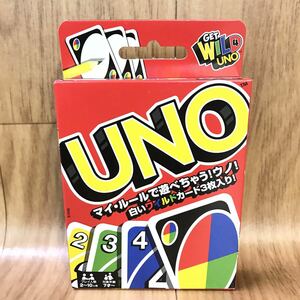 ●送料無料/未使用品/マルテ UNO ウノ カードゲーム/UNO ウノ カード 112枚/GET WILD UNO ゲット ワイルド ウノ 
