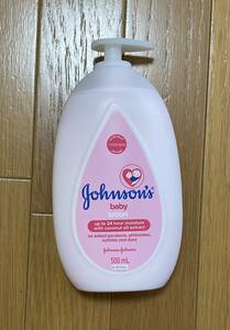 ◆処分品：ジョンソン （Johnsons） ベビーローション 500ml　未使用新品 / 送料無料