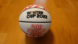 美品 molten モルテン バスケットボール7号 カップヌードル ウィンターカップ記念ボール WINTERCUP 2022