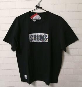 【新品】CHUMS Logo BBQ T-Shirt Lサイズ 黒