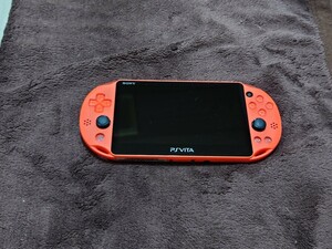 ジャンク PS Vita PCH-2000 本体 オレンジ