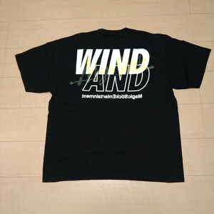 WIND AND SEA Magic stick コラボ Tシャツ ブラック