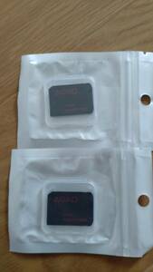 即決　新品　未開封　送料無料　PlayStation Vita メモリーカード変換アダプター　microSDアダプター 黒　2個セット　①